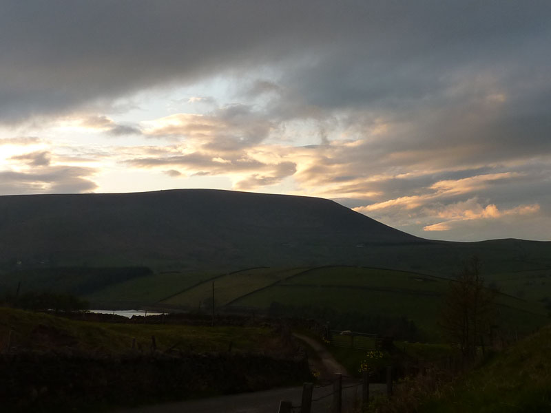 Pendle Sunset